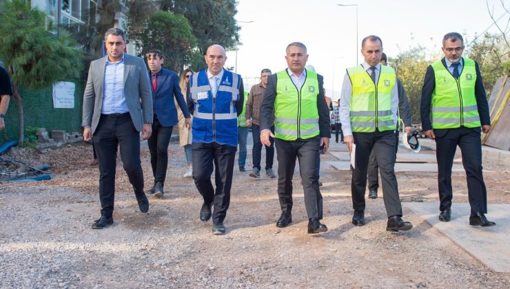 Tunç Soyer “Buca’ya tarihi altyapı yatırımı”
