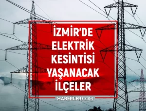 7 Kasım İzmir GEDİZ elektrik kesintisi! GÜNCEL KESİNTİLER! İzmir’de elektrik ne zaman gelecek?