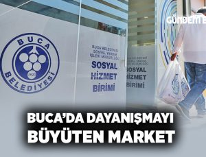 Buca’da dayanışmayı büyüten market