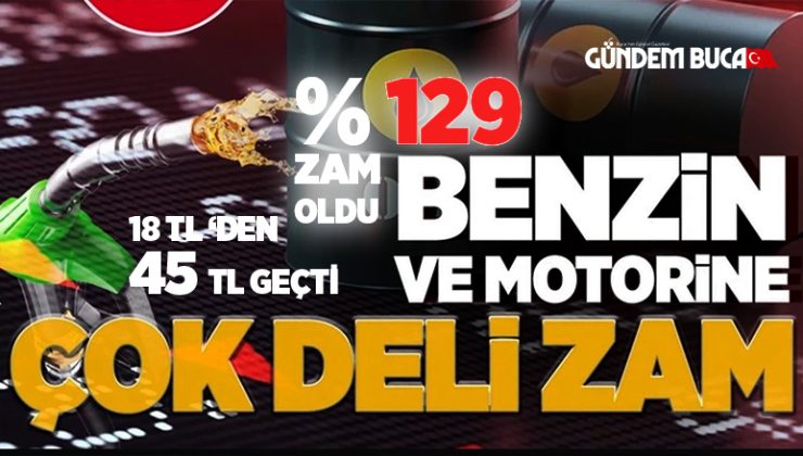 Akaryakıta Deli Zam 45 Tl Aştı