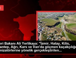 İçişleri Bakanı Ali Yerlikaya: ‘Kalkan-11’ operasyonunda 123 göçmen kaçakçılığı organizatörü yakalandı