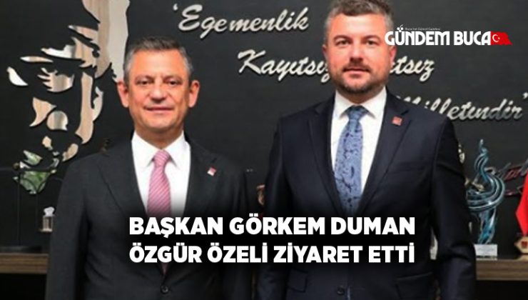 Görkem Duman Özgür Özeli Ziyaret Etti
