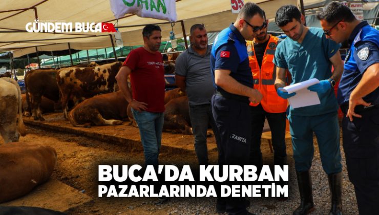 Buca’da kurban pazarlarında sıkı denetim başladı
