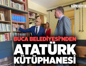 Buca Belediyesi’nden “Cumhuriyet’te İkinci Yüzyıl Atatürk Kütüphanesi”
