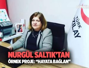 İyilik Elçisi Türk Kızılay Urla Şube başkanı Nurgül Saltık