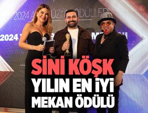 2024 Yılı En İyi Mekan Ödülü Buca Sini Köşk’e Verildi