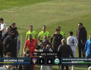 Bucaspor 1928 , Lider Serikspor ‘u Devirdi: Bayram Olgun Maça Damga Vurdu