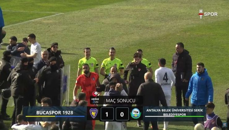 Bucaspor 1928 , Lider Serikspor ‘u Devirdi: Bayram Olgun Maça Damga Vurdu