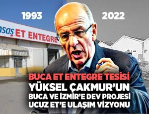 Buca Et Entegre Tesisi Yüksel Çakmur’un Buca ve İzmir ‘e Dev Projesi Ucuz Et’e Ulaşım Vizyonu