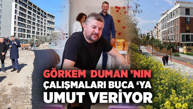 Görkem Duman ’nın Çalışmaları Buca ‘ya Umut veriyor
