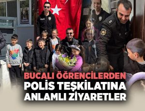Bucalı Öğrencilerden Polis Teşkilatı na Anlamlı Ziyaretler