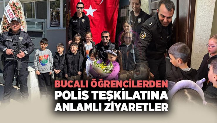Bucalı Öğrencilerden Polis Teşkilatı na Anlamlı Ziyaretler