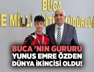 Buca ‘nın Gururu Yunus Emre Özden Dünya İkincisi Oldu!