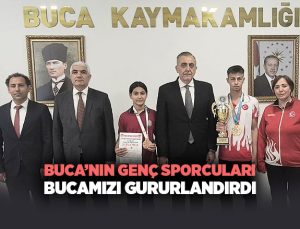 Buca ’nın Genç Sporcuları Başarılarını Protokol ile Paylaştı
