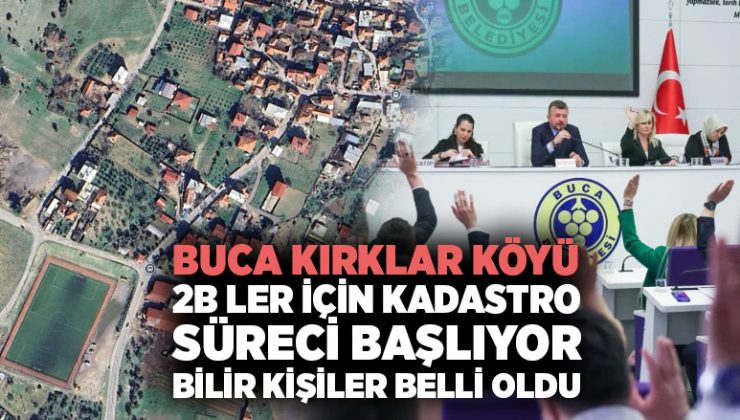 Buca Kırklar Mahallesi ’nde Kadastro Çalışmaları Başlıyor