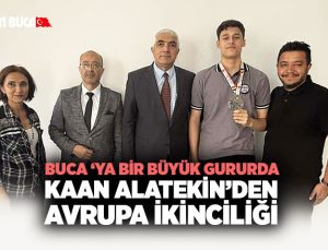 Buca ‘ya Bir Büyük Gururda Kaan Alatekin ’den Avrupa İkinciliği