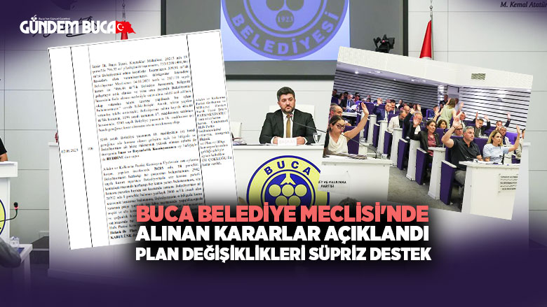 Buca Belediyesi Haziran Kararları
