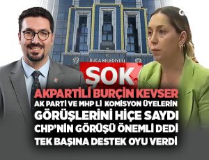 AK Parti li Burçin Kevser Kendi Partisinin Komisyon Üyelerini Görüşünü Hiçe Saydı