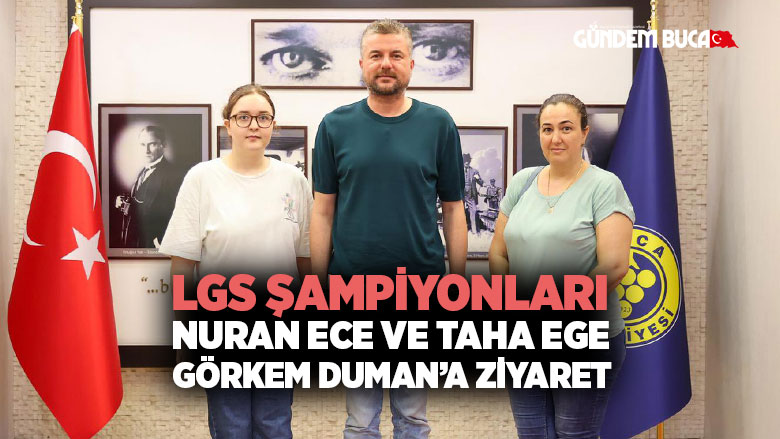 Buca LGS Derece Yapanlar Görkem Dumanı Ziyaret Etti.