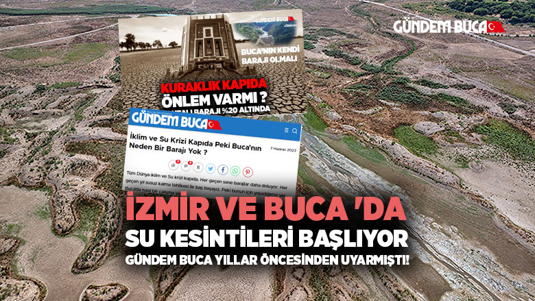 İzmir ve Buca 'da Su Kesintisi Başlıyor Buca Belediyesi