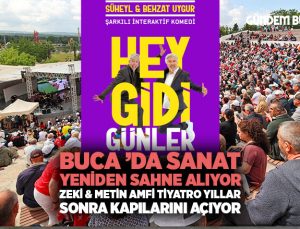 Buca ’da Sanat Yeniden Sahne Alıyor: Zeki & Metin Amfi Tiyatro Yıllar Sonra Kapılarını Açıyor