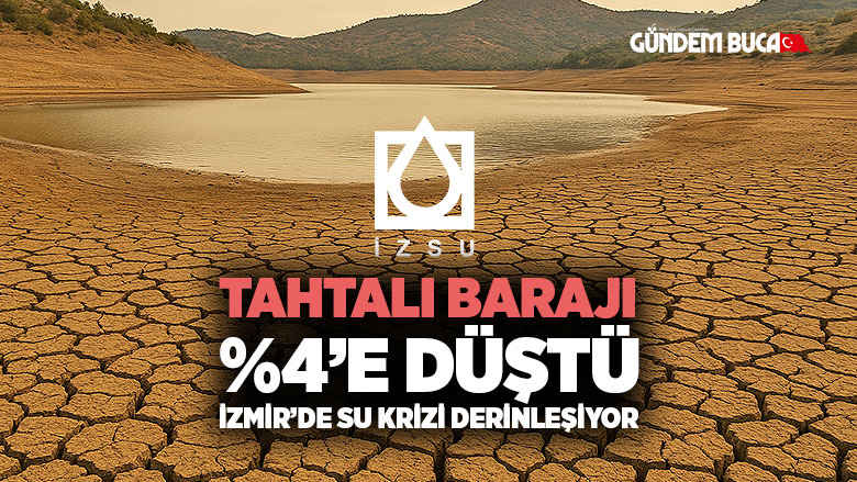 İzmir Buca Su Krizi Tahtalı Barajı Su Seviyesi