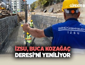 İZSU, Buca Kozağaç Deresi’ni Yeniliyor