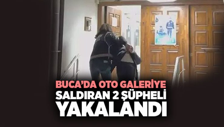 Buca ’da Oto Galeriye Patlayıcı Maddeyle Saldırı 2 Şüpheli Gözaltında