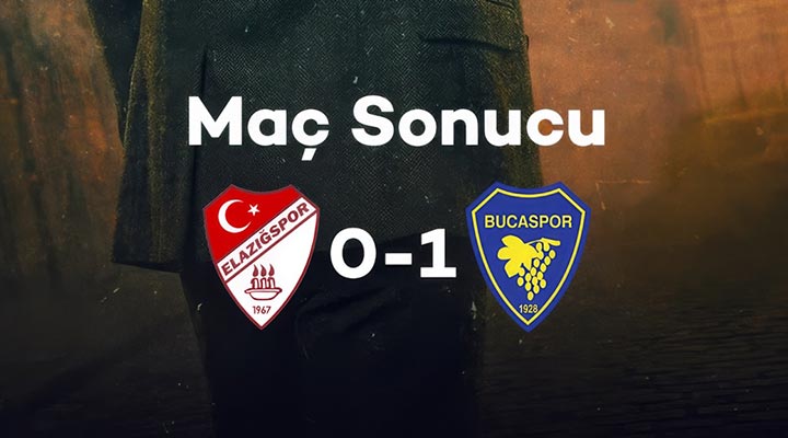 Bucaspor 1928, Elazığ Deplasmanında Kazanarak Umutlarını Tazeledi