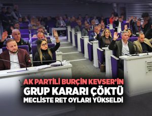 Burçin Kevser ’in Grup Kararı Çöktü Mecliste Ret Oyları Yükseldi
