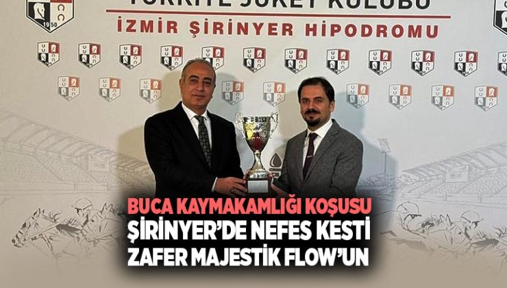 Buca Kaymakamlığı Koşusu Şirinyer’de Nefes Kesti: Zafer Majestik Flow’un
