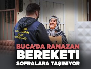 Buca ’da Ramazan Bereketi Sofralara Taşınıyor