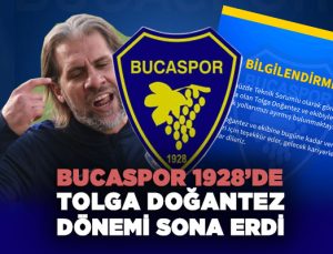 Son Dakika Bucaspor 1928’de Tolga Doğantez Dönemi Sona Erdi