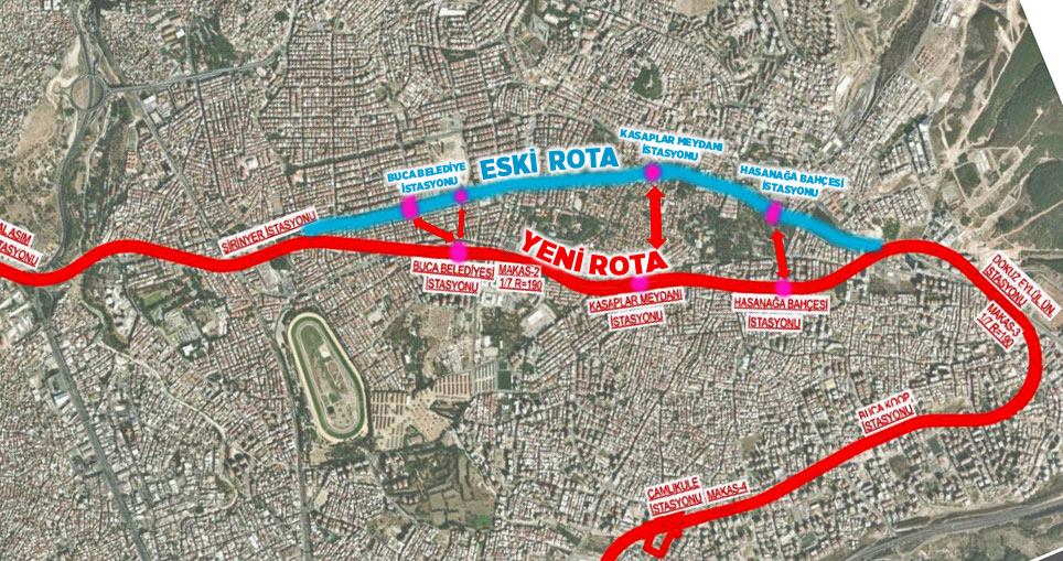İzmir Buca Metro Hattı Gündem