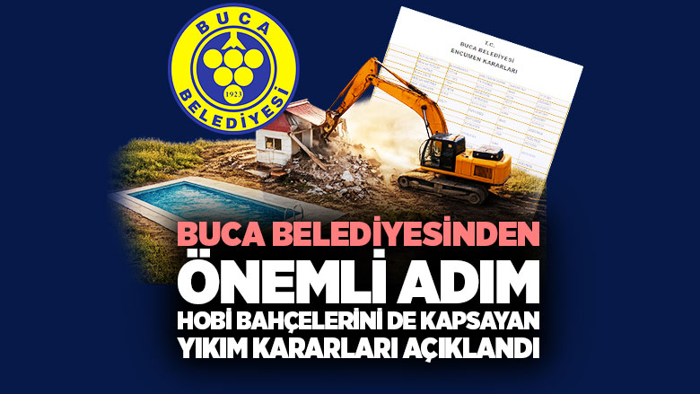 Buca Hobi Bahçelerine yıkım Kararı