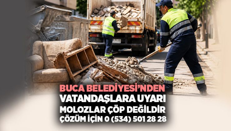 Buca Belediyesi’nden Vatandaşlara Uyarı: Molozlar Çöp Değildir Çözüm İçin 0 (534) 501 28 28
