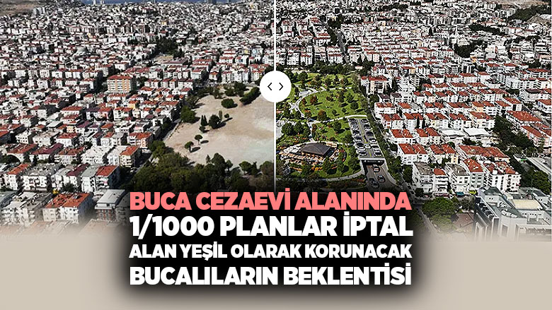 Buca Cezaevi alan Planları İptal