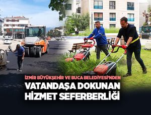 Buca’da Vatandaşı Sevindiren Çalışma! Buca Dikkat çeken temizlik çalışmaları
