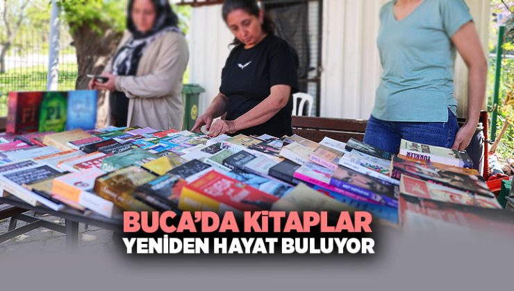 Buca ’da Kitaplar Yeniden Hayat Buluyor