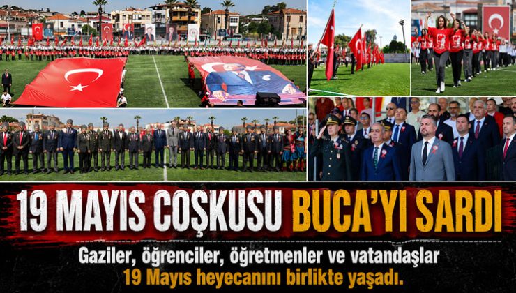 19 Mayıs Coşkusu Buca ’yı Sardı