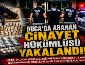 Buca ’da Cinayet Hükümlüsü Operasyonla Yakalandı