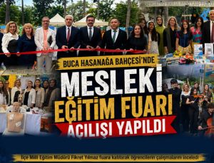 Buca Hasanağa Bahçesi’nde Mesleki Eğitim Fuarı