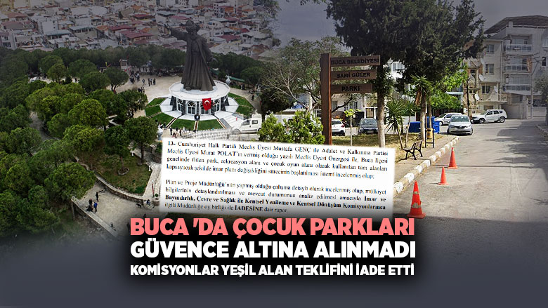 Buca Yeşil alan Planları