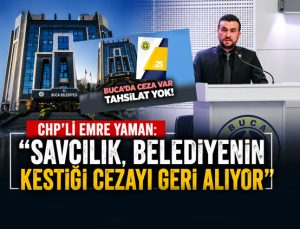 CHP’Lİ EMRE YAMAN: “SAVCILIK, BELEDİYENİN KESTİĞİ CEZAYI GERİ ALIYOR”