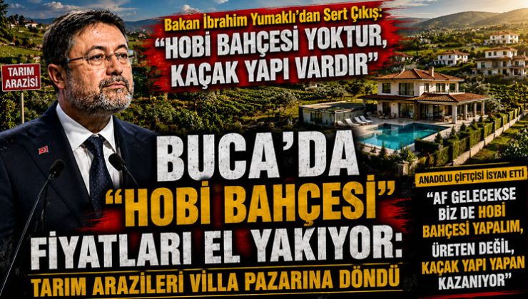 Buca ’da “Hobi Bahçesi” Fiyatları El Yakıyor: Tarım Arazileri Villa Pazarına Döndü