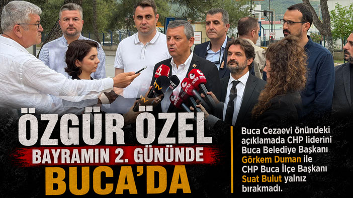 Özgür Özel Bayramın İkinci Gününde Buca’da