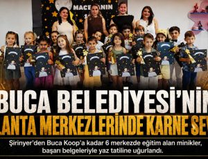 Buca Belediyesi ’nin Pırlanta Merkezlerinde Karne Sevinci
