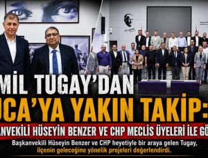 Cemil Tugay ’dan Buca’ya Yakın Takip: Başkanvekili Hüseyin Benzer ve CHP Meclis üyeleri ile Görüşme