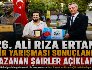 26. Ali Rıza Ertan Şiir Yarışması Sonuçlandı: Kazanan Şairler Açıklandı