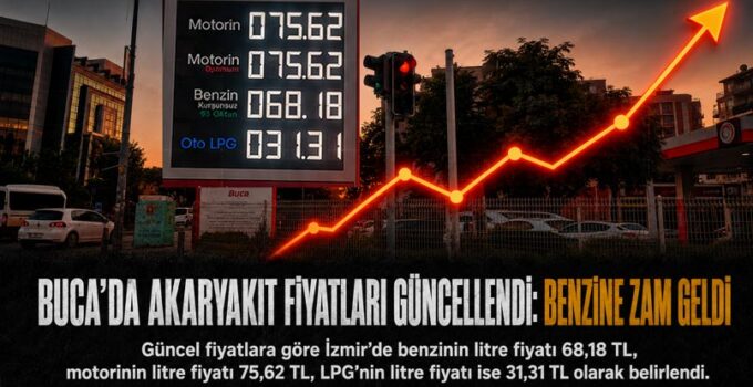 Buca ’da Akaryakıt Fiyatları Güncellendi: Benzine Zam Geldi
